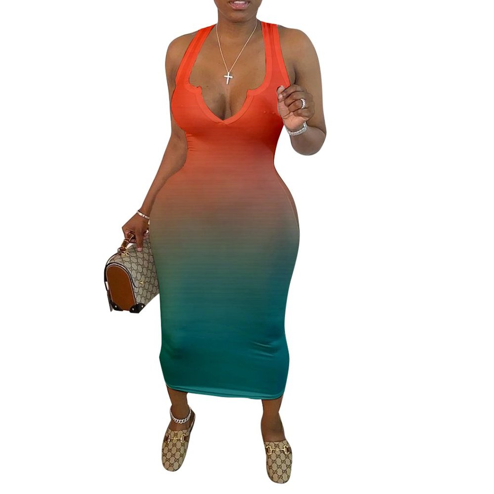 Gradient dress
